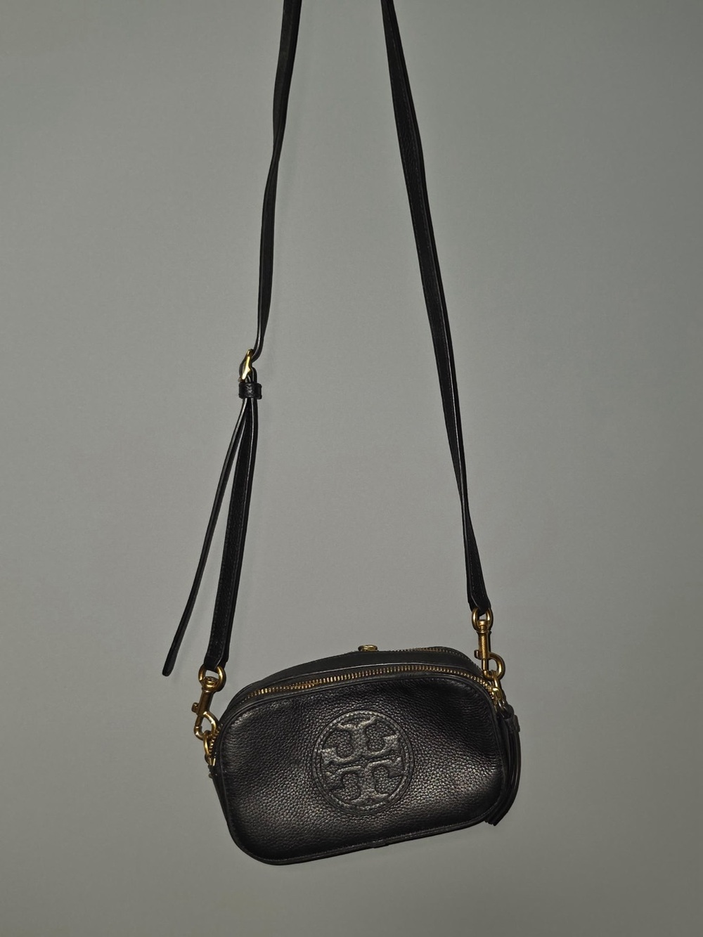 Tory Burch Black mini miller crossbody